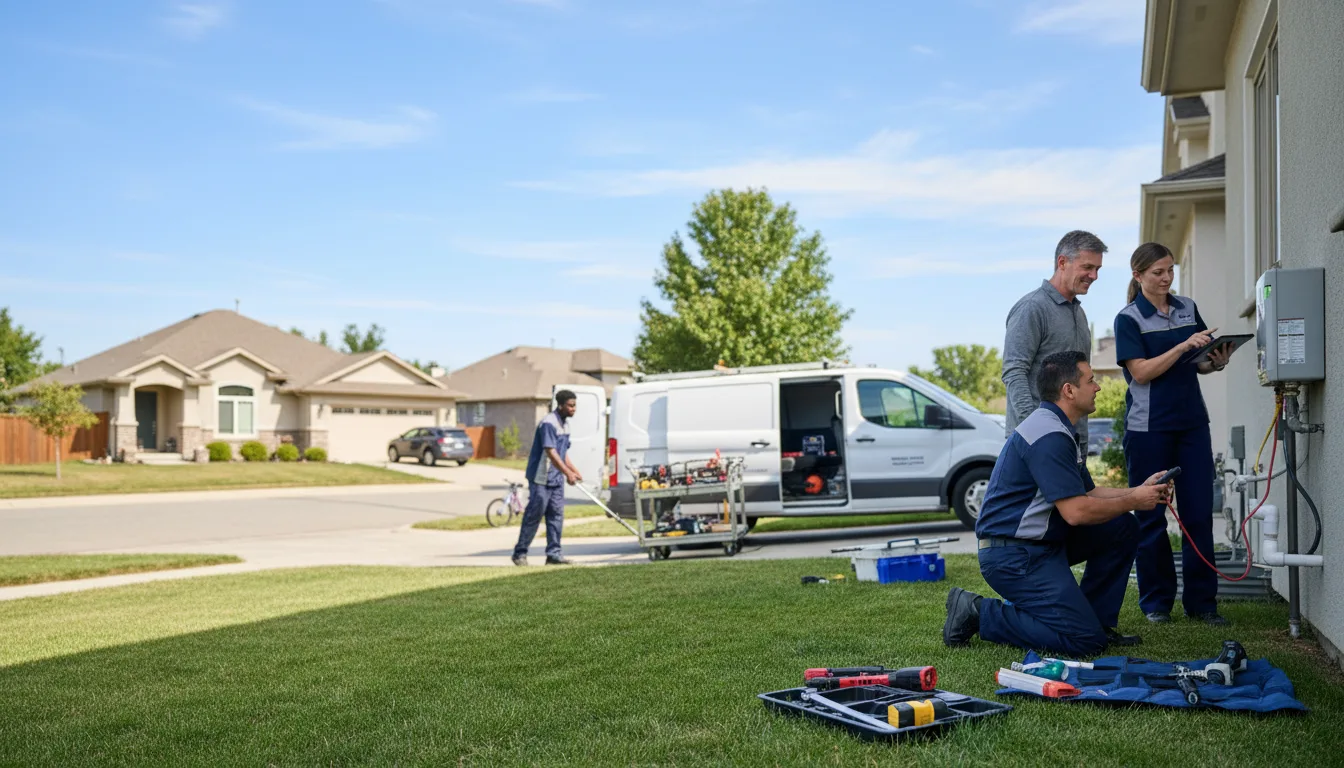 Tankless water heater service in Green River, UT